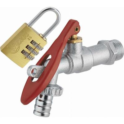  Robinet Ext&eacute;rieur 1/4 de tour Cadenassable + Cadenas &agrave; 3 Chiffres NOYON & THIEBAULT