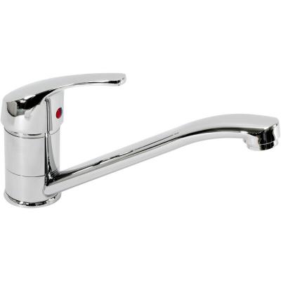 PRO ET DISCOUNT Robinet mitigeur pour evier de cuisine a bec mobile en laiton chrome