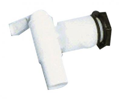 GARANTIA Practo 504011 Robinet pour tonneau &agrave; pluie PM/PQ en PS Blister , Blanc