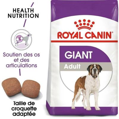 ROYAL CANIN  Giant Adulte Croquettes Chien 15+3kg