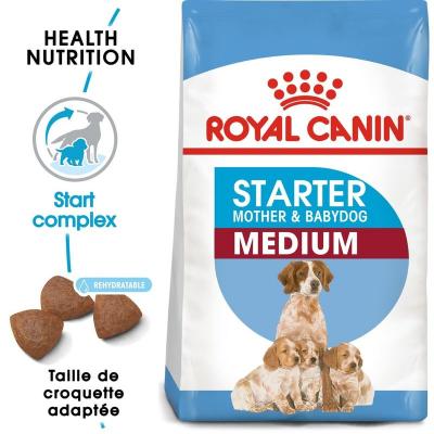 ROYAL CANIN  Medium Starter Mother & Babydog pour chiot 2 x 4 kg