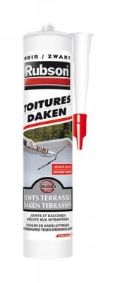 RUBSON Mastic  Maison Toitures noir cartouche 280ml