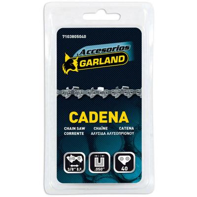 GARLAND  7103805040 Cha&icirc;ne 40 maillons pour tron&ccedil;onneuse 3/8"" b.p.-0.050