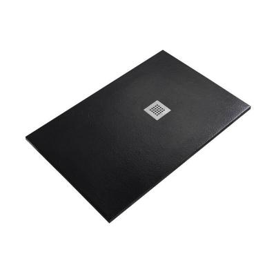 SANYCCES Receveur de douche 90 x 70 cm, Noir, extra plat - strato
