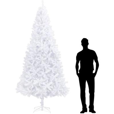 Vidaxl - Sapin de No&euml;l artificiel 300 cm Blanc Blanc