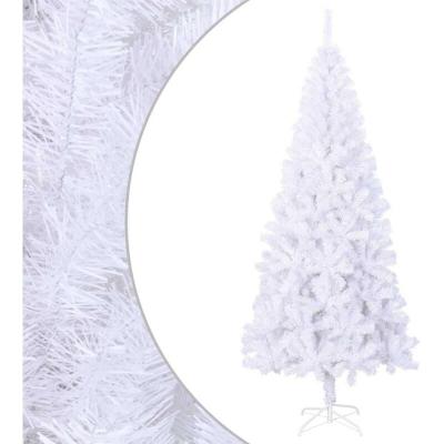 Vidaxl sapin de no&euml;l artificiel l 240 cm blanc 244193