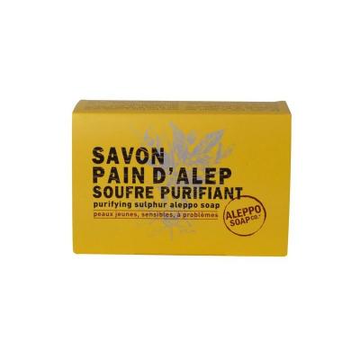 ALEPPO SOAP Savon Pain D'alep Soufre Purifiant 150g Tad&eacute;