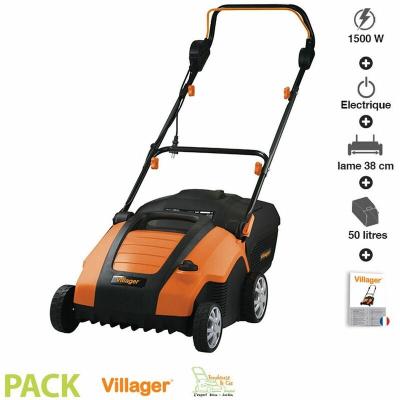 VILLAGER  - Scarificateur &eacute;lectrique 230V largeur 38 cm vas 1500P