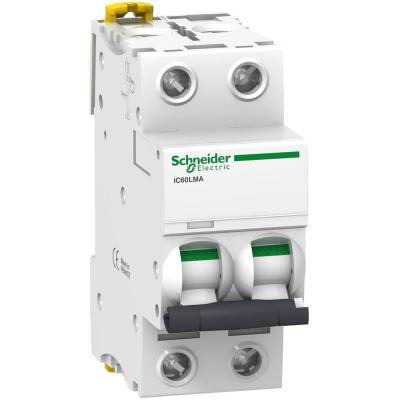 SCHNEIDER Acti9, iC60L disjoncteur &agrave; d&eacute;clenchement instantan&eacute; courbe MA 2P 16A