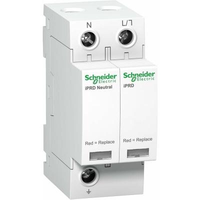 SCHNEIDER ELECTRIC Acti9, iprd 40r parafoudre 1pn, 40ka 350v, avec report signalisation