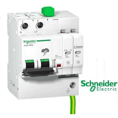SCHNEIDER ELECTRIC Parafoudre avec report signalisation - 1 P+N - Acti9 - iQuick PRD20r