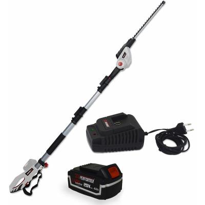 X PERFORMER Scie &agrave; Ebrancher Taille Haies sur perche 20V - Xperformer XP2PSTH20LI - Outil portatif - Batterie 4 Ah + chargeur inclus