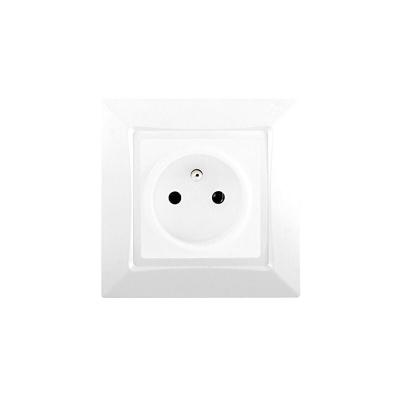SIEMENS Delta one prise de courant 2P+T complet blanc SIE003667 - 