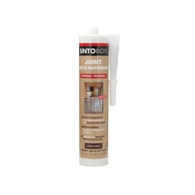 SINTO Joints multi-mat&eacute;riaux 300ml Ch&ecirc;ne fon&ccedil;&eacute; 