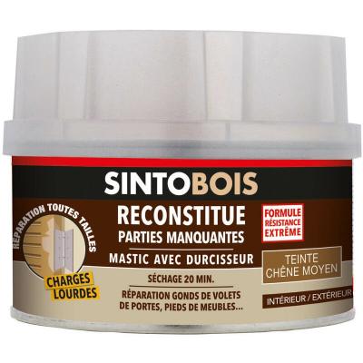 SINTO Mastic &agrave; bois dur  ch&ecirc;ne moyen 190gr