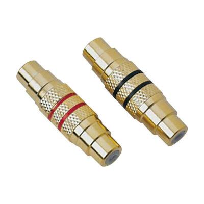 SINUSLIVE  CVW Adaptateur RCA [2x Cinch-RCA femelle - 2x Cinch-RCA femelle] 