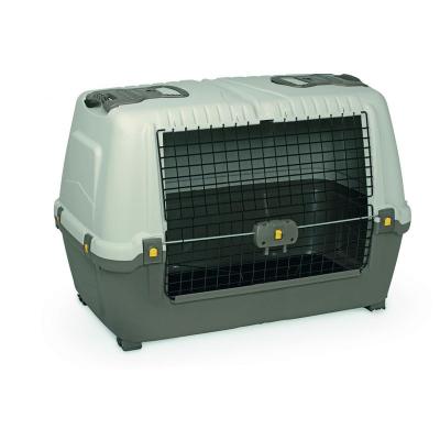 MARTIN SELLIER Cage transport Skudo Car - Anthracite/Blanc - 99x58x46cm 