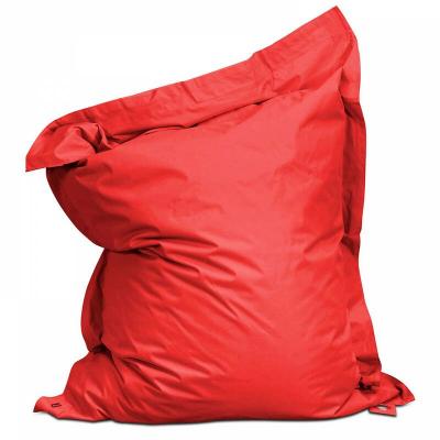 SOLYS Housse vide de coussin de sol polyester rouge 180 x 145 cm