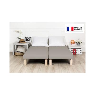 BY SOMMIFLEX Sommier tapissier 180x200 (2x90x200) - 90x200x2gris