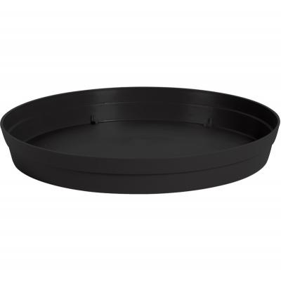 EDA Soucoupe ronde Toscane d.18.5cm gris pour pots ronds 