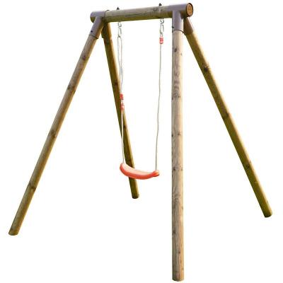 SOULET Petit portique HANNA en bois 1 agr&egrave;s balan&ccedil;oire - H. 190cm