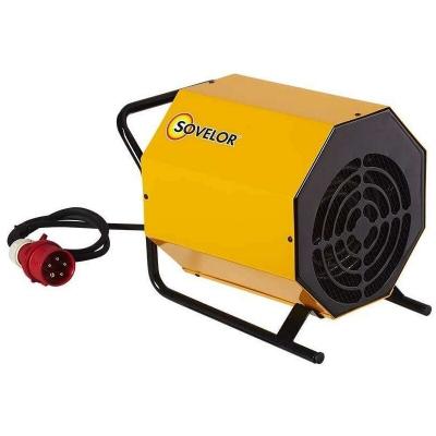 SOVELOR  Chauffage &eacute;lectrique portable air puls&eacute; 380V Triph. 5Kw - C5