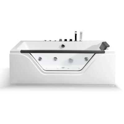 Baignoire Baln&eacute;o tahiti Jets Hublot 170x78cm, by Spalina Blanc