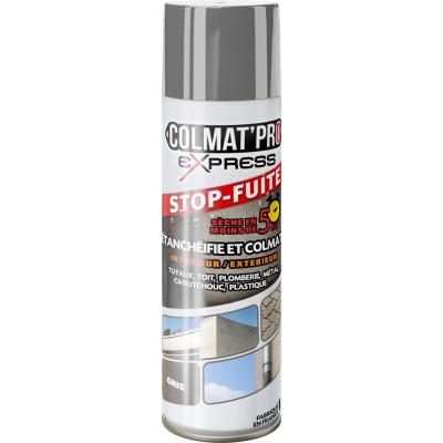 PASSAT Colmat' Pro Express Spray Bitume Stop Fuite 300 ml Gris