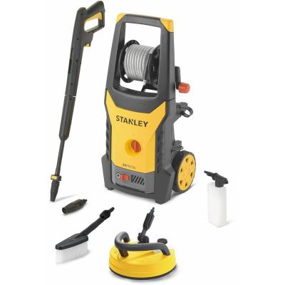 STANLEY Nettoyeur Haute Pression  135bars 440L/h 1,8kW Enrouleur + Brosses Fixe & Terrasse