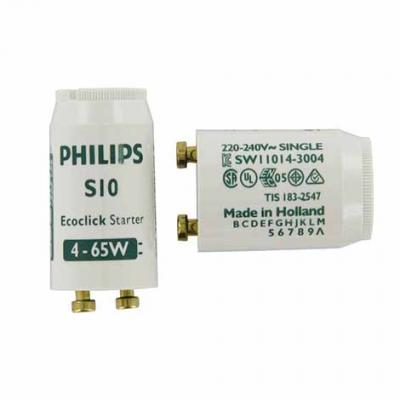 PHILIPS  Ampoule Tube Fluorescent Starter Culot S10 65 Watts