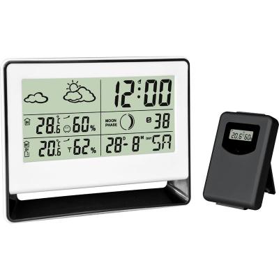 CHACON  54416 Station M&eacute;t&eacute;o Avec Senseur Ext&eacute;rieur Sans Fil