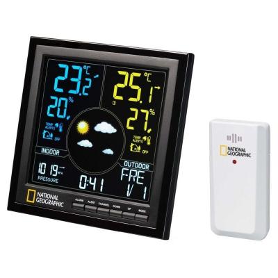 NATIONAL GEOGRAPHIC  Va Colour Rc Weather Station Noir