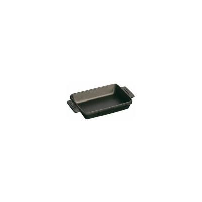 STAUB  Mini Plat en Fonte, Rectangulaire,15 x 11 cm,&nbsp; Noir Mat