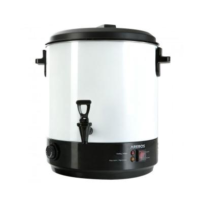 AREBOS   St&eacute;rilisateur et distributeur de boissons chaudes autocuiseur 28 L 1800 W