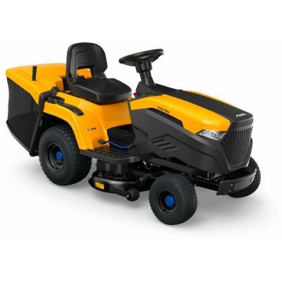 STIGA Tracteur tondeuse &agrave; batterie  Estate 584e - Bac de ramassage - Puissance 48V/40Ah