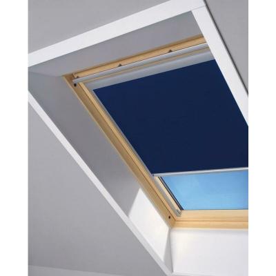 VELUX  Original Store Occultant, Cadre Argent&eacute;, DKL 102, Bleu Fonc&eacute;