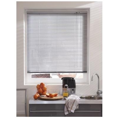 Madecostore - Store v&eacute;nitien micro-perfor&eacute; aluminium 25mm - Gris - L100 x H175cm