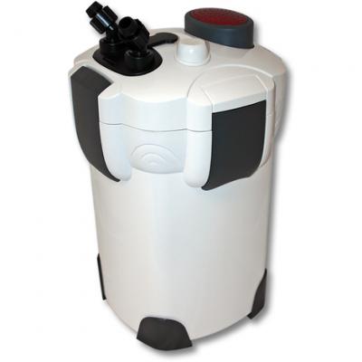 SUNSUN  - HW-303 Filtre ext&eacute;rieur pour aquarium, d&eacute;bit 1400 l/h, avec 3 &Eacute;tapes de filtration, Mat&eacute;riaux et Pompe 35W, Filtre externe