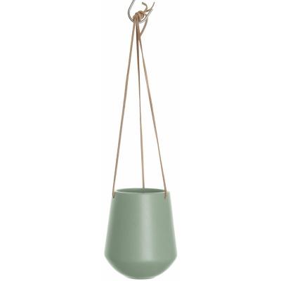PRESENT TIME Pt Living - Support &agrave; plantes en c&eacute;ramique Skittle medium - Vert