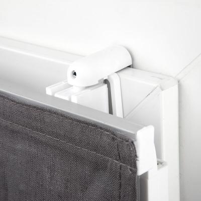 U6- Lot de 3 supports m&eacute;tal pour pose sans per&ccedil;age 