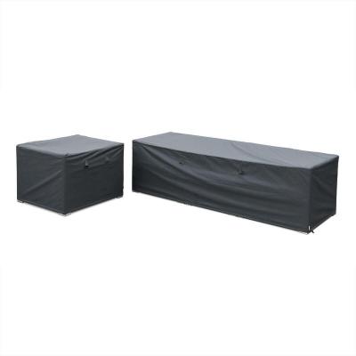 SWEEEK Ensemble housses de protection pour salon de jardin 153 - 235cm x 83cm