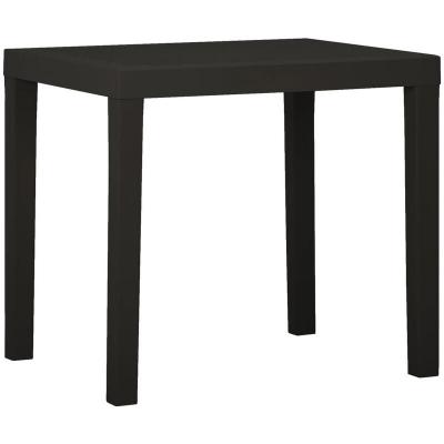 VIDAXL  - Table de jardin Anthracite 79x65x72 cm Plastique Anthracite
