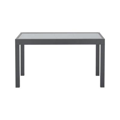  Table de jardin e tensible rectangulaire 6 a 10 personnes Structure aluminium Plateau ve