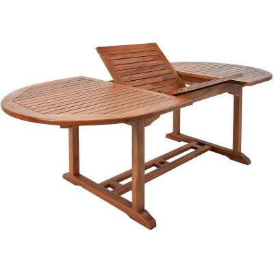 DEUBA Table en bois d'eucalyptus FSC&reg; Vanamo 200cm pour jardin