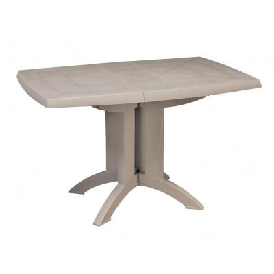 GROSFILLEX Table pliante -  - Vega - Lin - 118x77 - R&eacute;sine - 4P 