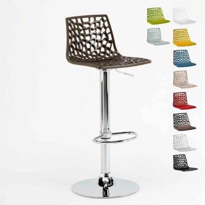 Tabouret Grand Soleil spider pour caf&eacute;s bars cuisines salles &agrave; manger Couleur: Marron