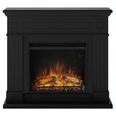 TAGU Chemin&eacute;e &eacute;lectrique d&eacute;corative Larsen Noir profond - Powerflame - 