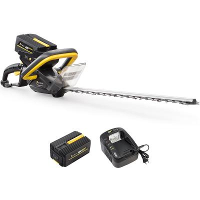 GT ELEC Taille-haies sans fil &agrave; batterie, 40 v,  + batterie 4 ah + chargeur