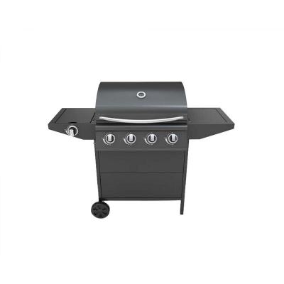 CONCEPT USINE TALLAHASSEE: Barbecue a gaz, 4 br&ucirc;leurs, plus br&ucirc;leur lat&eacute;ral 