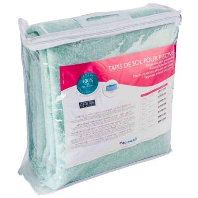 AQUALUX Tapis de sol 110g/m2 4,4x4,10m pour piscine